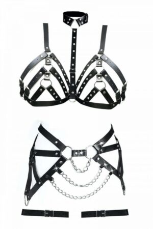 Deluxerie Sexy Set Harness Mariazinha