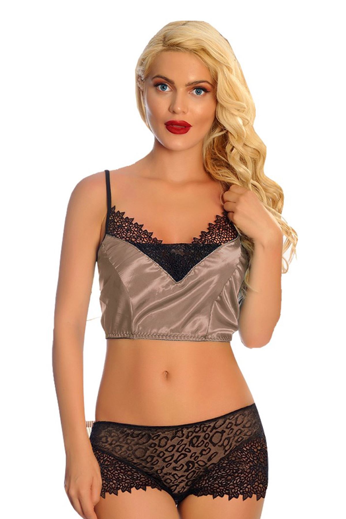Deluxerie Crop Top Set Miriam Deluxerie Crop Top Set Miriam