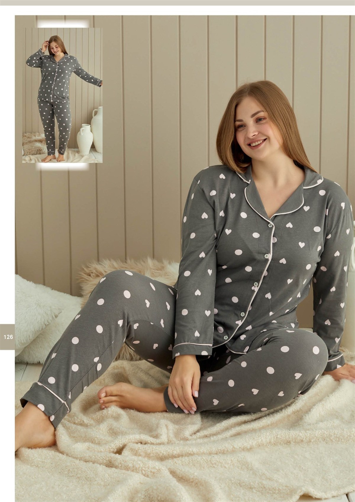 Deluxerie Plus Size Pyzamovy Set Orrinthia Deluxerie Plus Size Pyzamovy Set Orrinthia