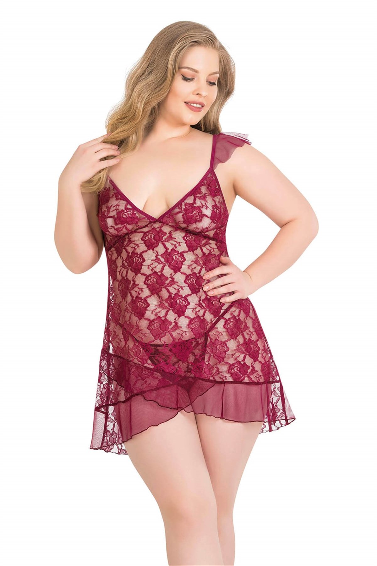 Deluxerie Plus size babydoll set Pheba Deluxerie Plus size babydoll set Pheba