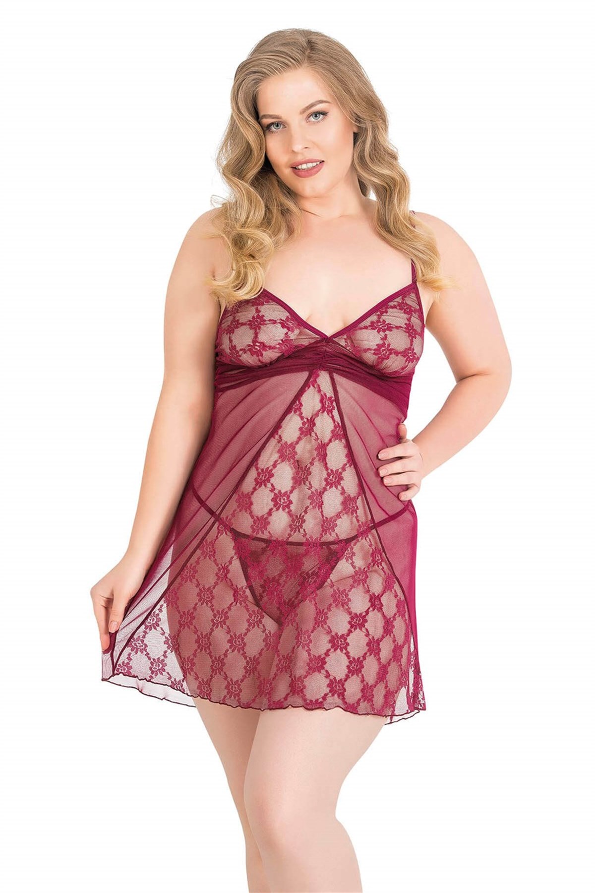 Deluxerie Plus size babydoll set Primrose Deluxerie Plus size babydoll set Primrose